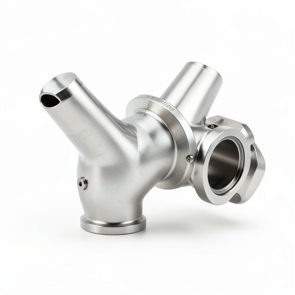 Y-Type Side-Inlet Static Mixer